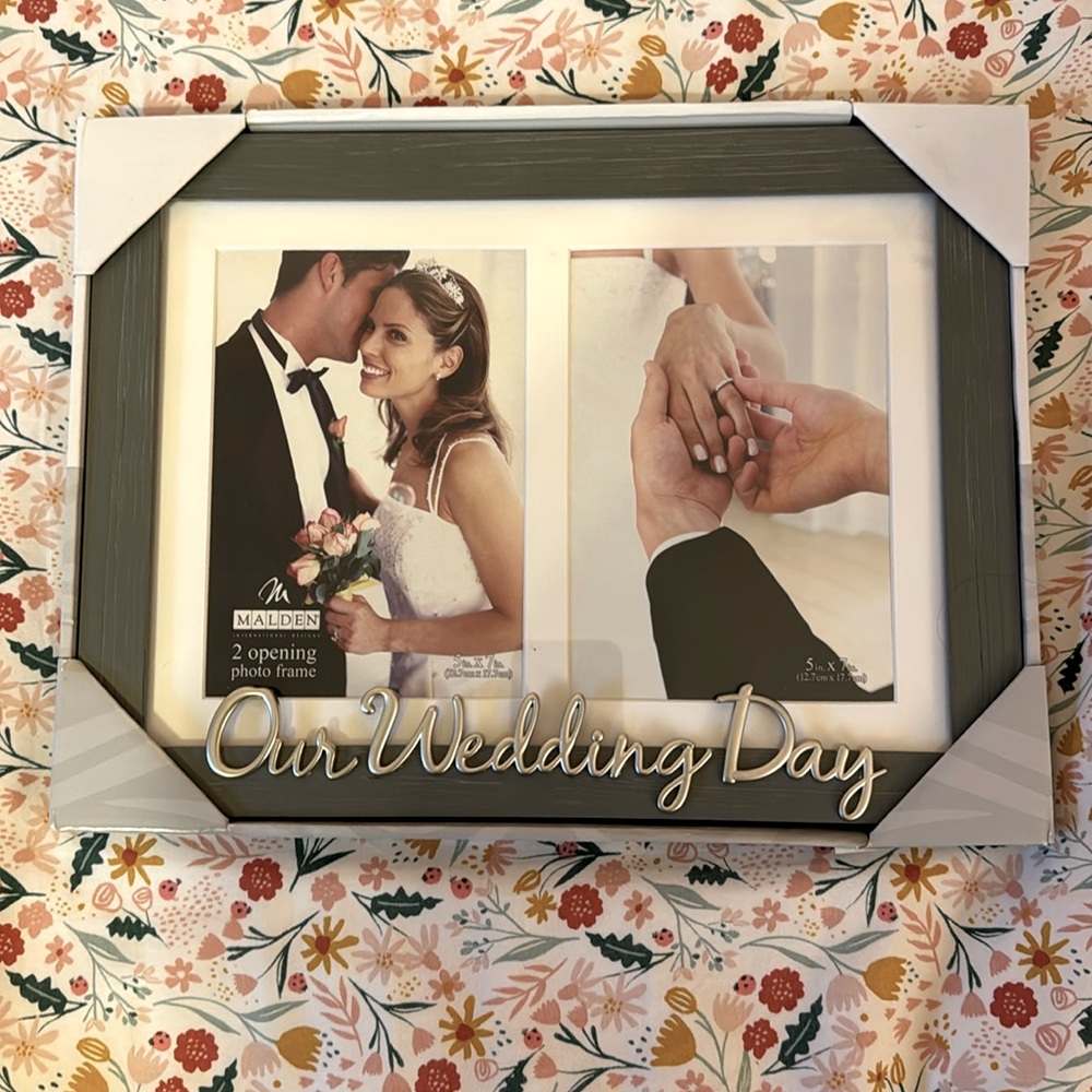 Malden “Our Wedding Day” Picture Frame